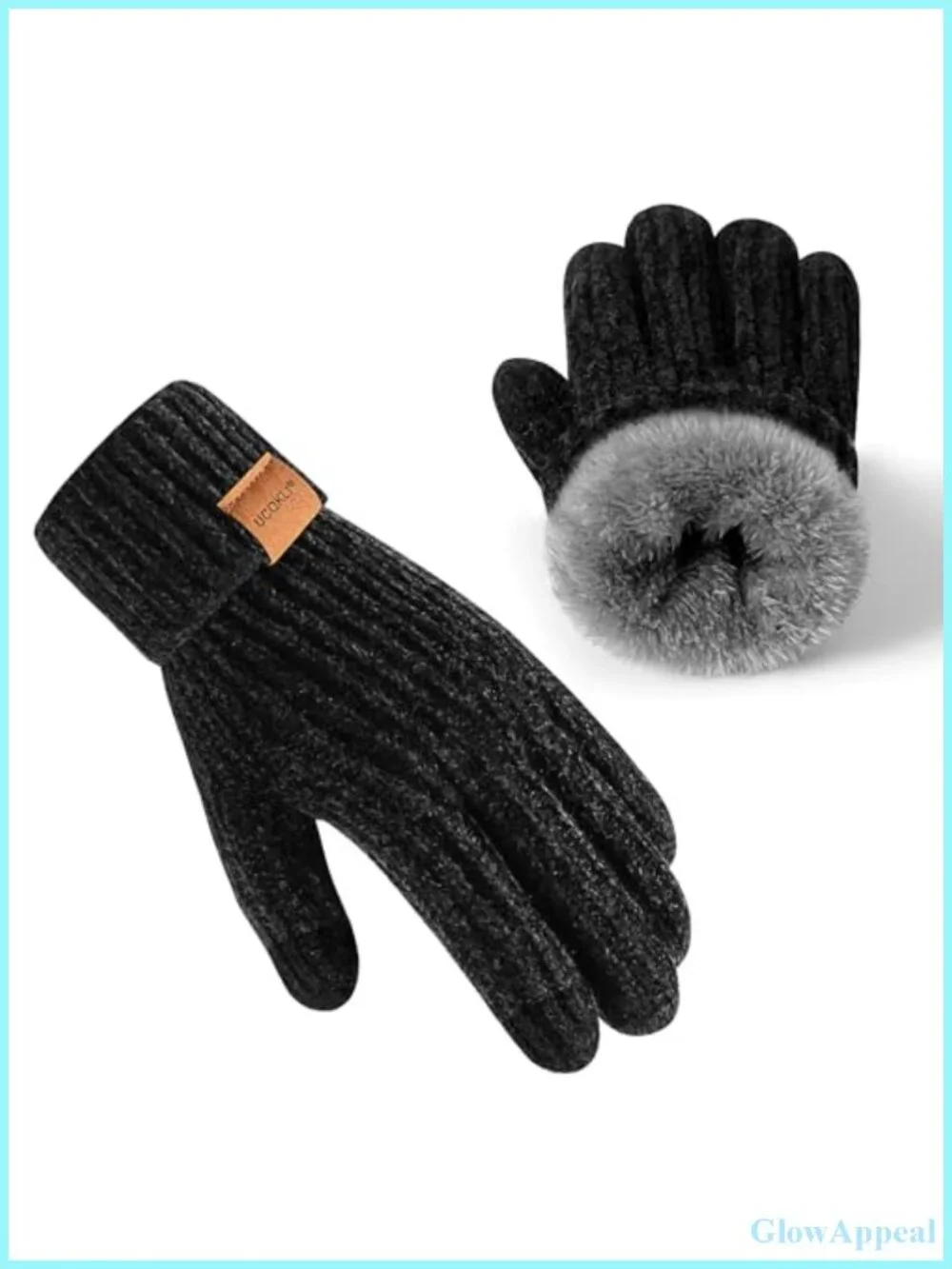 Women's Winter Gloves Touchscreen Finger Warm Fleece Lined Cold Weather Gloves